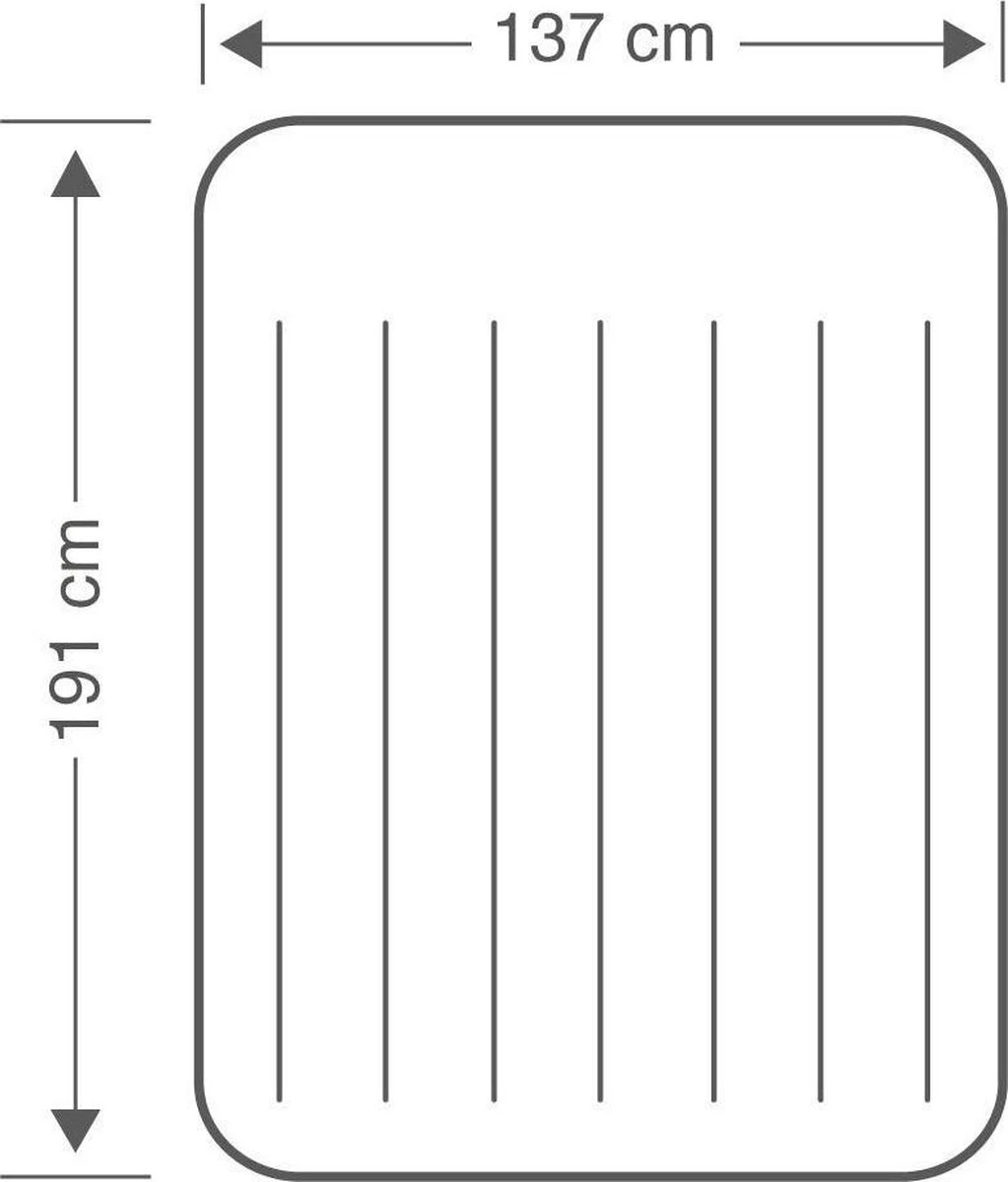 Intex Pillow Rest Classic Full Luchtbed - 2-persoons - 191x137x23 Cm - Afbeelding 5