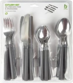 Bo-Camp Bestekset - 24-delig - 6 Persoons