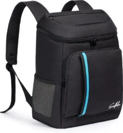 Sunflake Koelrugzak - Lunchtas - Koeltas Backpack Voor Dames & Heren - Zwart