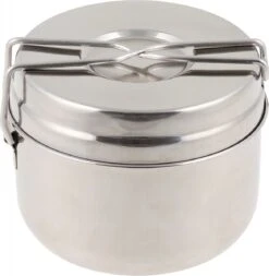 MFH - CZ Mess Kit/pannen Set - RVS - 3-delig