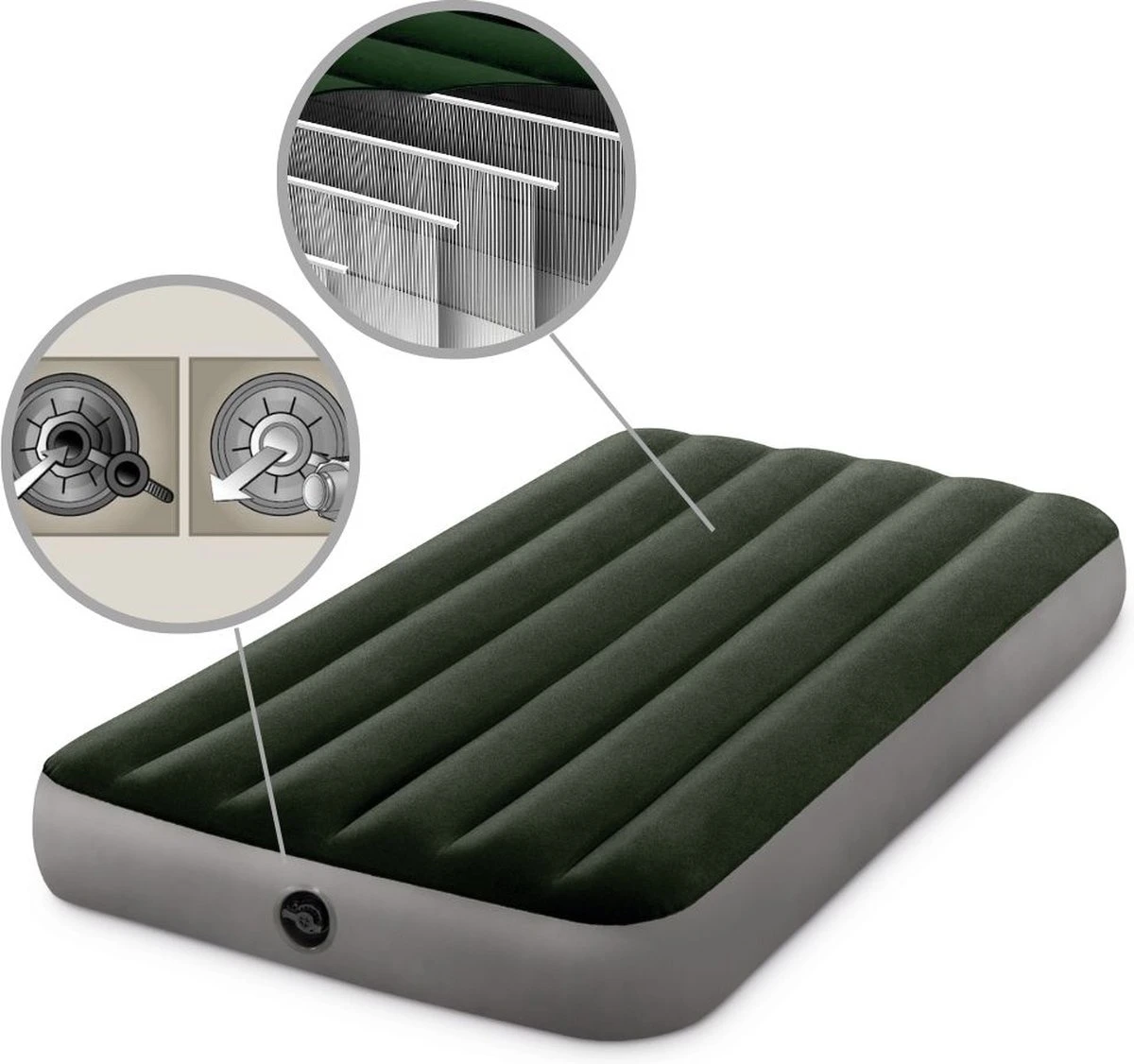 Intex Prestige Downy Twin Luchtbed - 1-persoons - 191 X 99 X 22 Cm - Afbeelding 8