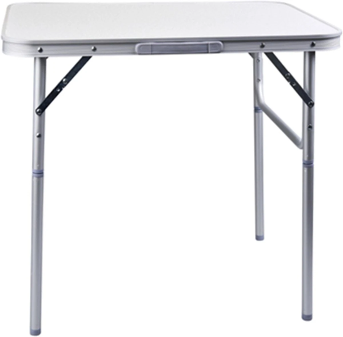 Merkloos Aluminium Inklapbare Tuintafel - Campingtafel - 80x60x68 Cm - Afbeelding 12