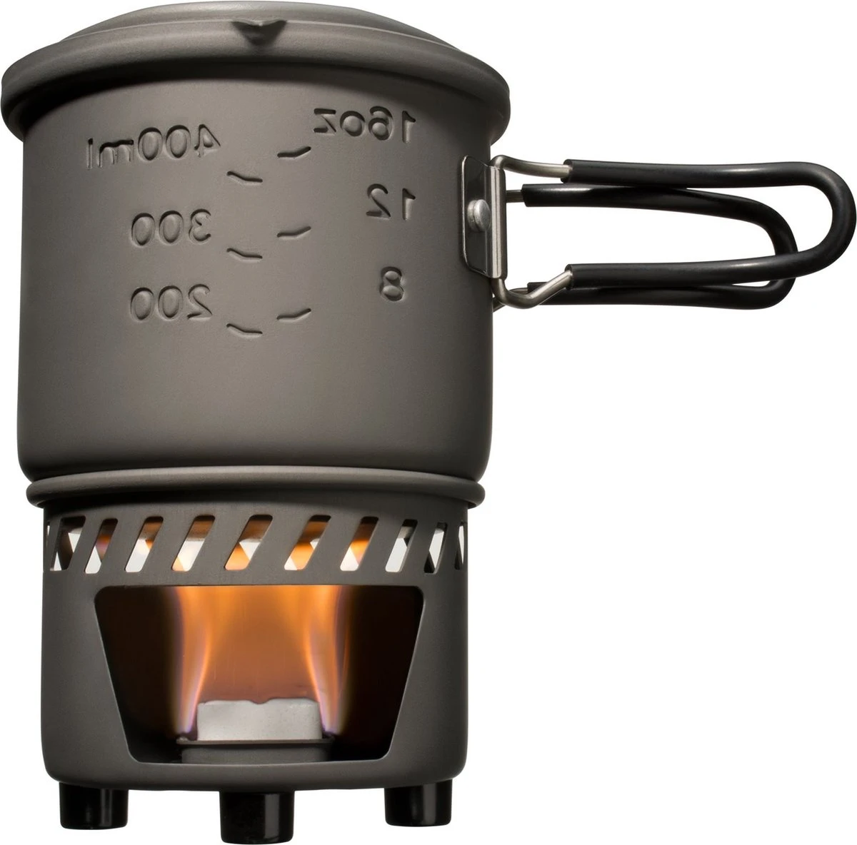 Esbit Outdoor Kooktoestel 585ml - Opbergtas - Aluminium - Solid Fuel - Afbeelding 7