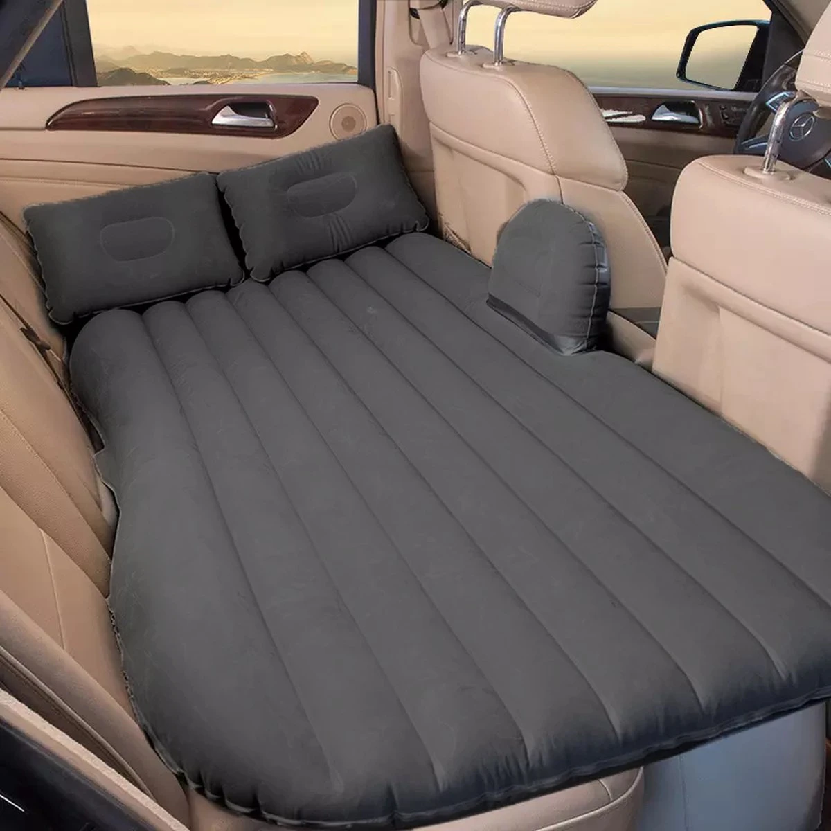 Auto Luchtbed – Luchtbed Auto – Auto Matras – Multifunctioneel – Incl. Elektrische Pomp – Kampeer Luchtbed – 2 Persoons - Afbeelding 5