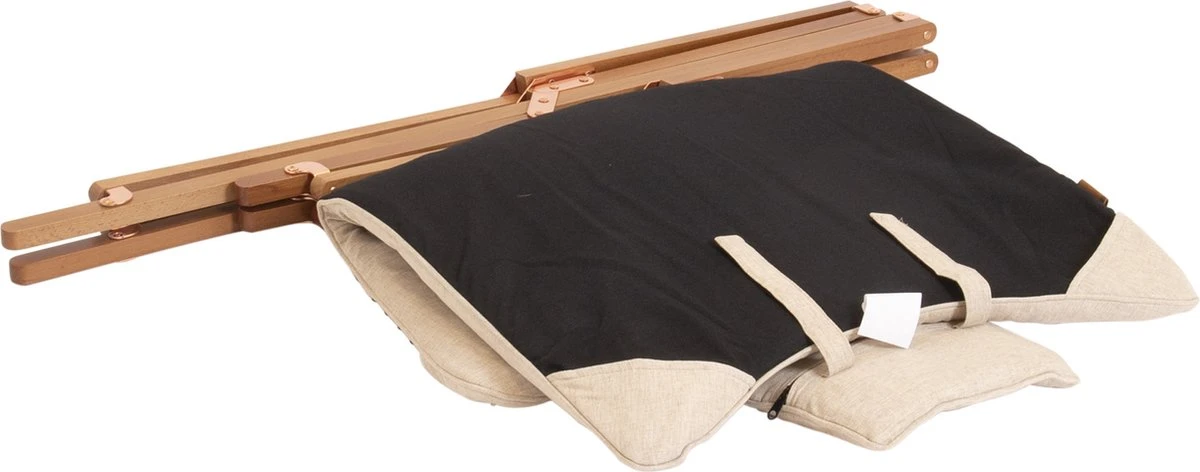 Bo-Camp Urban Outdoor Collection - Relaxstoel - Bloomsbury - M - Oxford Polyester - Beige - Afbeelding 4