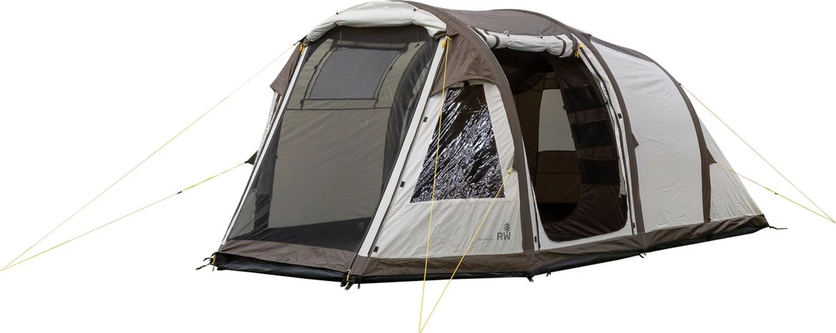 Redwood Arco 300 Air Grey - Familie Tunnel Tent 4-persoons - Grijs - Afbeelding 19