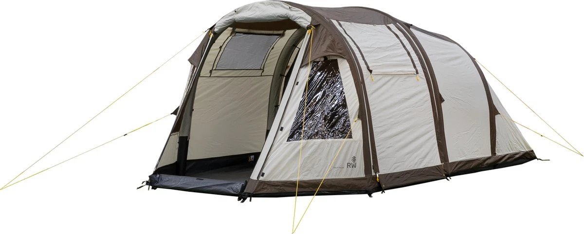 Redwood Arco 300 Air Grey - Familie Tunnel Tent 4-persoons - Grijs - Afbeelding 3