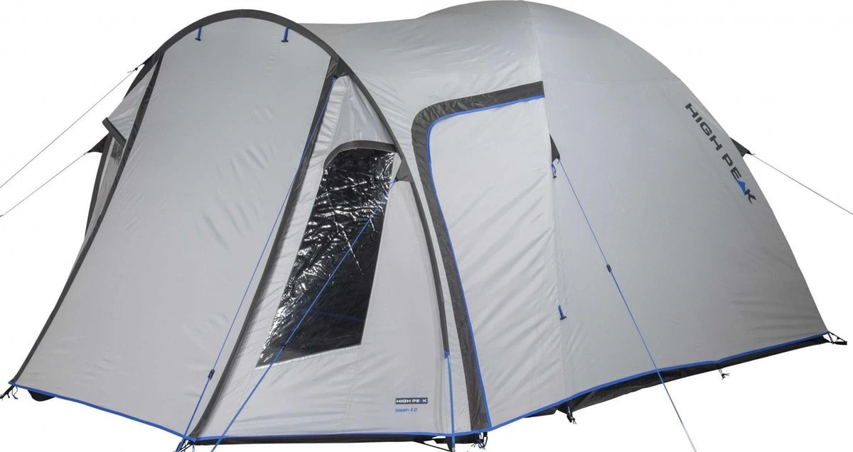 High Peak Tessin 4.0 Koepeltent - Nimbus Grijs - 4 Persoons