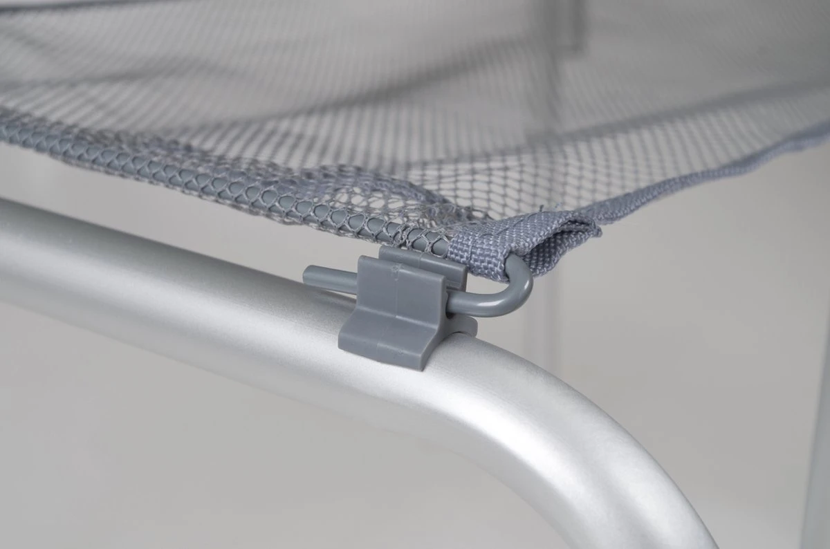 Bo-Camp Campingtafel - 100x60x70 - Grijs - Afbeelding 3