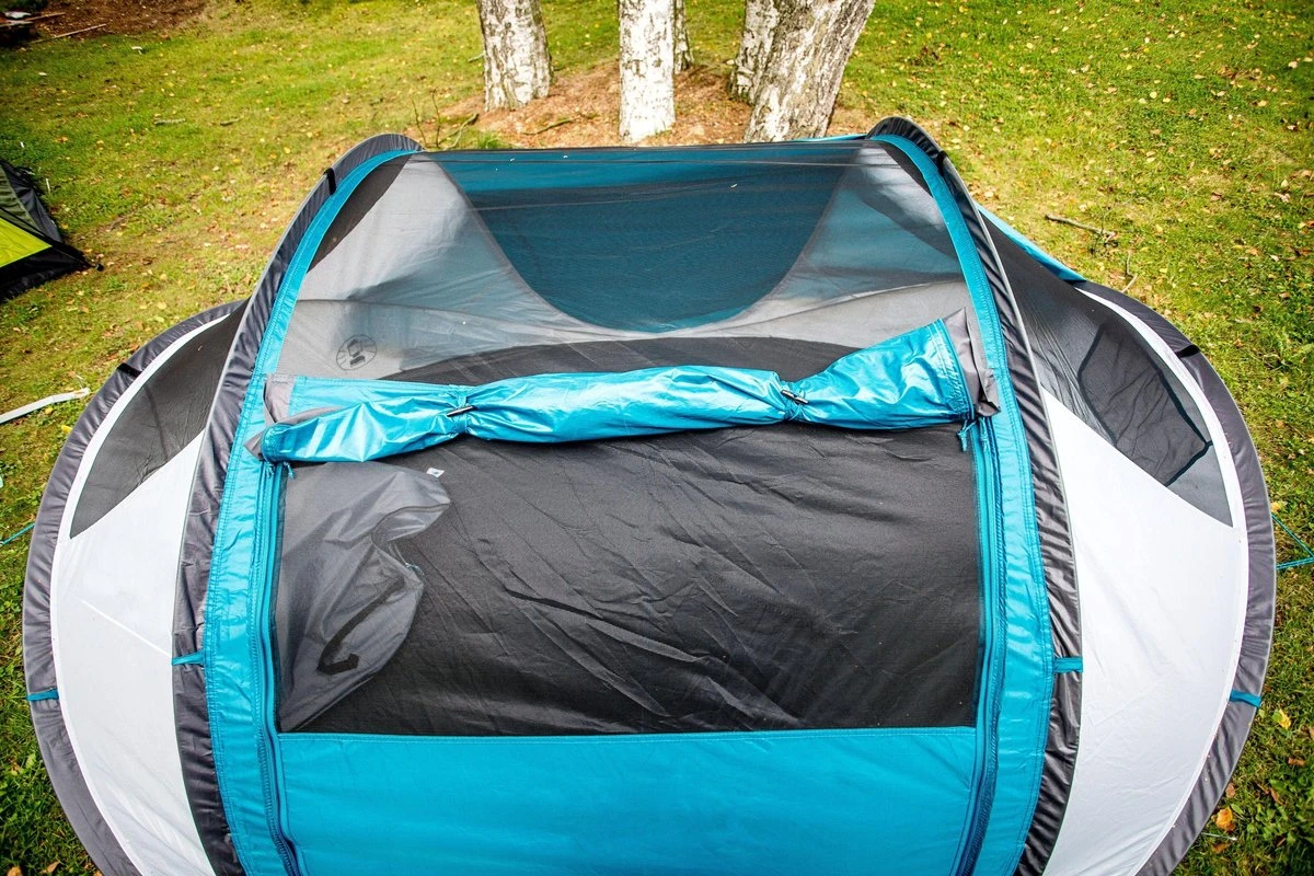 Coleman Galiano 4 Pop-up Tent - 4-Persoons - Blauw/Wit - Afbeelding 5