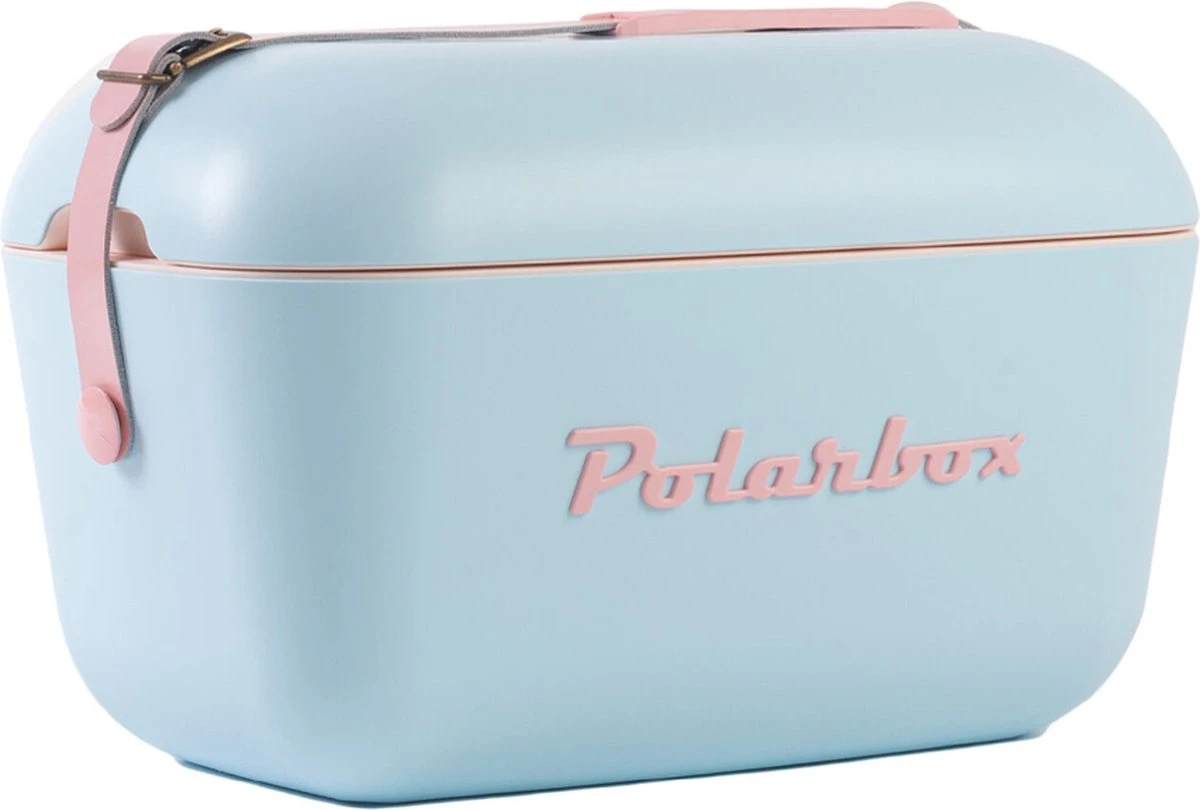 Polarbox Koelbox Met Schouderband - Pop Blauw - 20 Liter - 45x30x(H)27cm