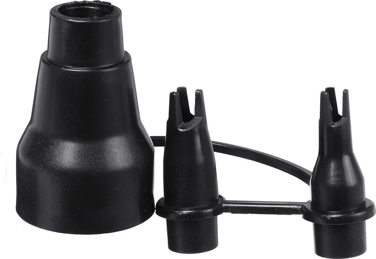 EZLife Auto Luchtbed Zwart 198x158cm - Afbeelding 7