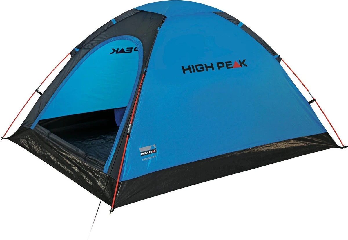 High Peak Monodome Pu Koepeltent - Blauw - 2 Persoons