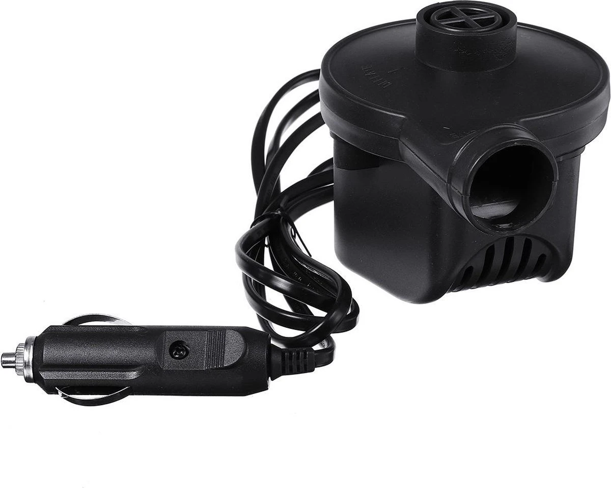 EZLife Auto Luchtbed Zwart 198x158cm - Afbeelding 3