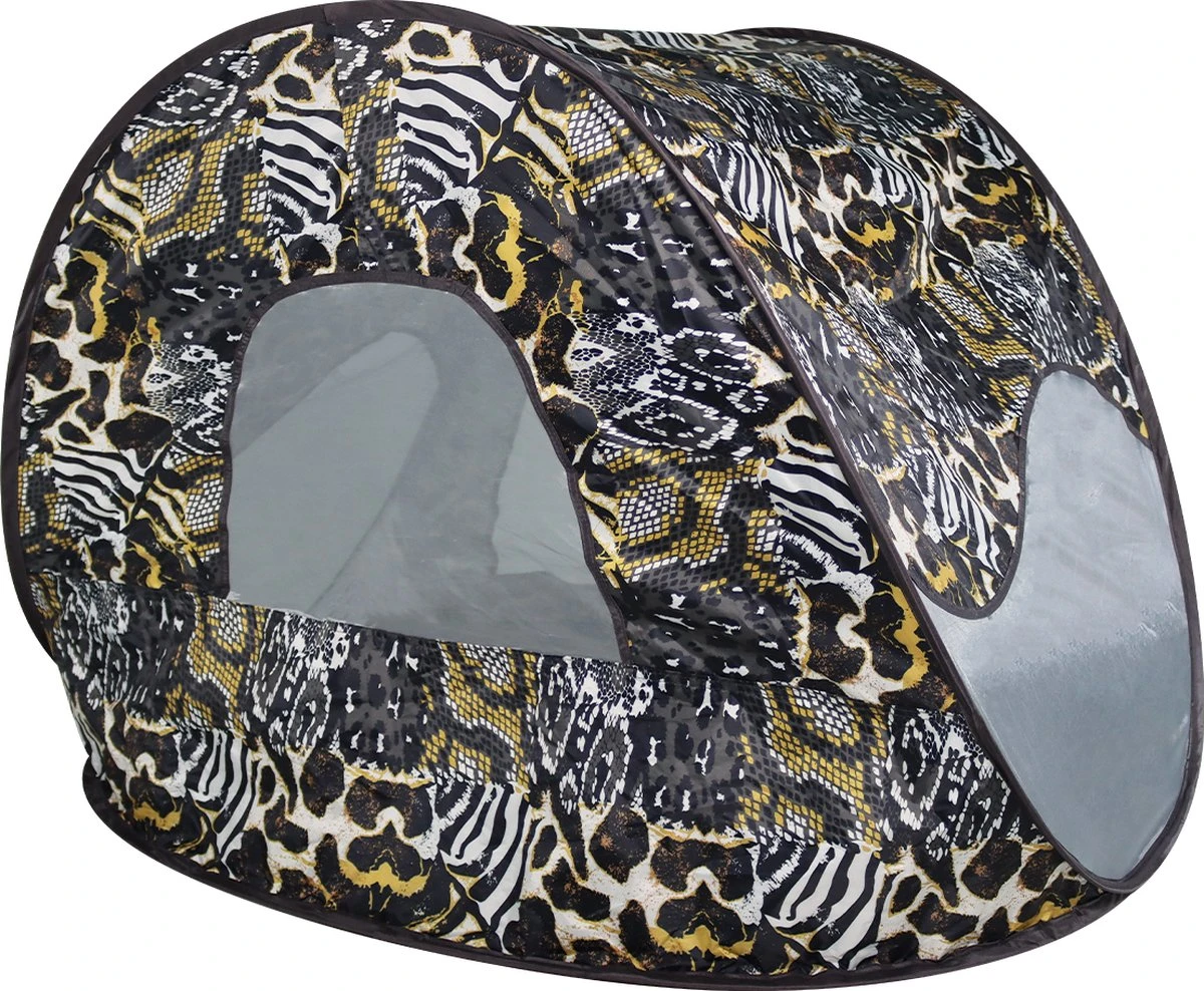 Deryan Luxe Pop Up Strandtent - Anti-UV 50+ - Zoo - Afbeelding 6