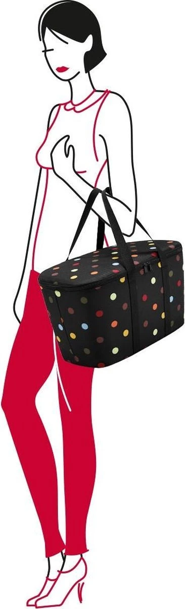 Reisenthel Coolerbag Koeltas - 20L - Dots Zwart - Afbeelding 3