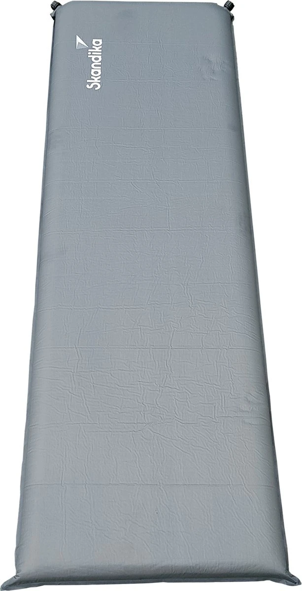 Skandika Easy Single Zelfopblaasbaar Slaapmat – Slaapmat – Slaapmat Zelfopblazend – Logeerbed – Polyester, PVC - Premium Zelfopblazend Luchtbed, Antislip-materiaal, Ideaal Voor Camping – Outdoor, Camping – Kamperen – 196 X 60 X 10 Cm – 3.2kg - Grijs - Afbeelding 10