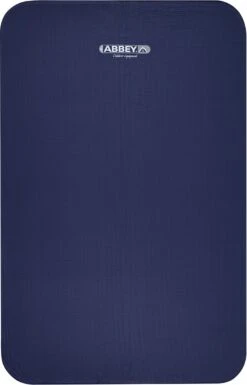 Abbey Camp 3D Zelfopblaasbaar Matras - 2 Persoons - 201 X 132 X 10 Cm - Marine