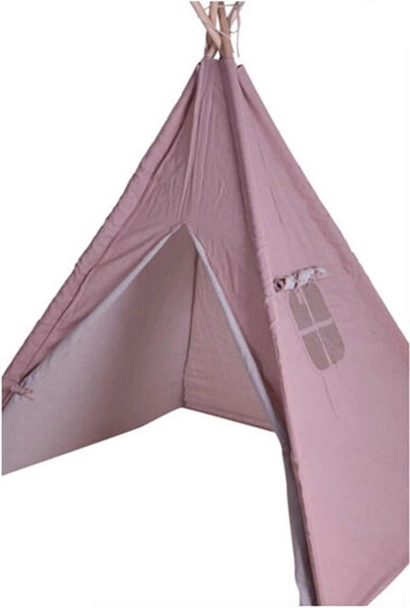 KidCollection Premium Tipitent - 103x103x160cm - Roze - Afbeelding 2